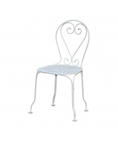 Chaise Vincenne en fer forgé