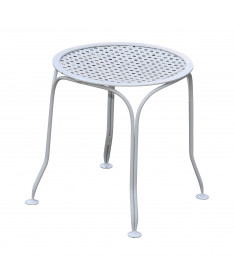 Tabouret ou table d'appoint en fer
