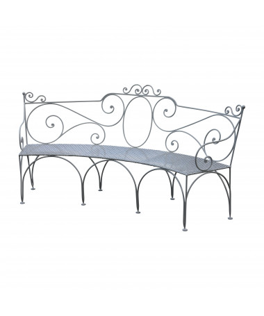 Banc de jardin en arrondi