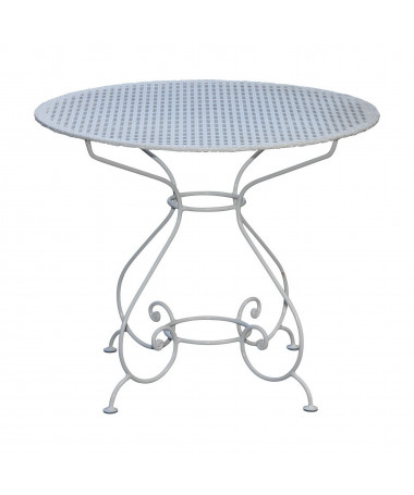 Table ronde 90cm pour terrasse