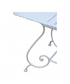 pied de table en fer forgé